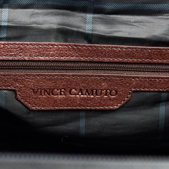 Designer Leather Duffle Bag | Nylon And Genuine Leather | Midsize Weekender - Picture 7 of 12